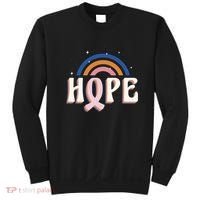 Hope Breast Cancer Awareness Rainbow Sweatshirt thumb 0