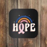Hope Breast Cancer Awareness Rainbow Coaster thumb 0