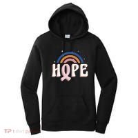 Hope Breast Cancer Awareness Rainbow Women's Hoodie thumb 0
