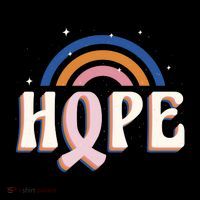 Hope Breast Cancer Awareness Rainbow Women's Hoodie thumb 2