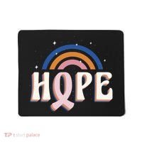 Hope Breast Cancer Awareness Rainbow Mousepad thumb 0