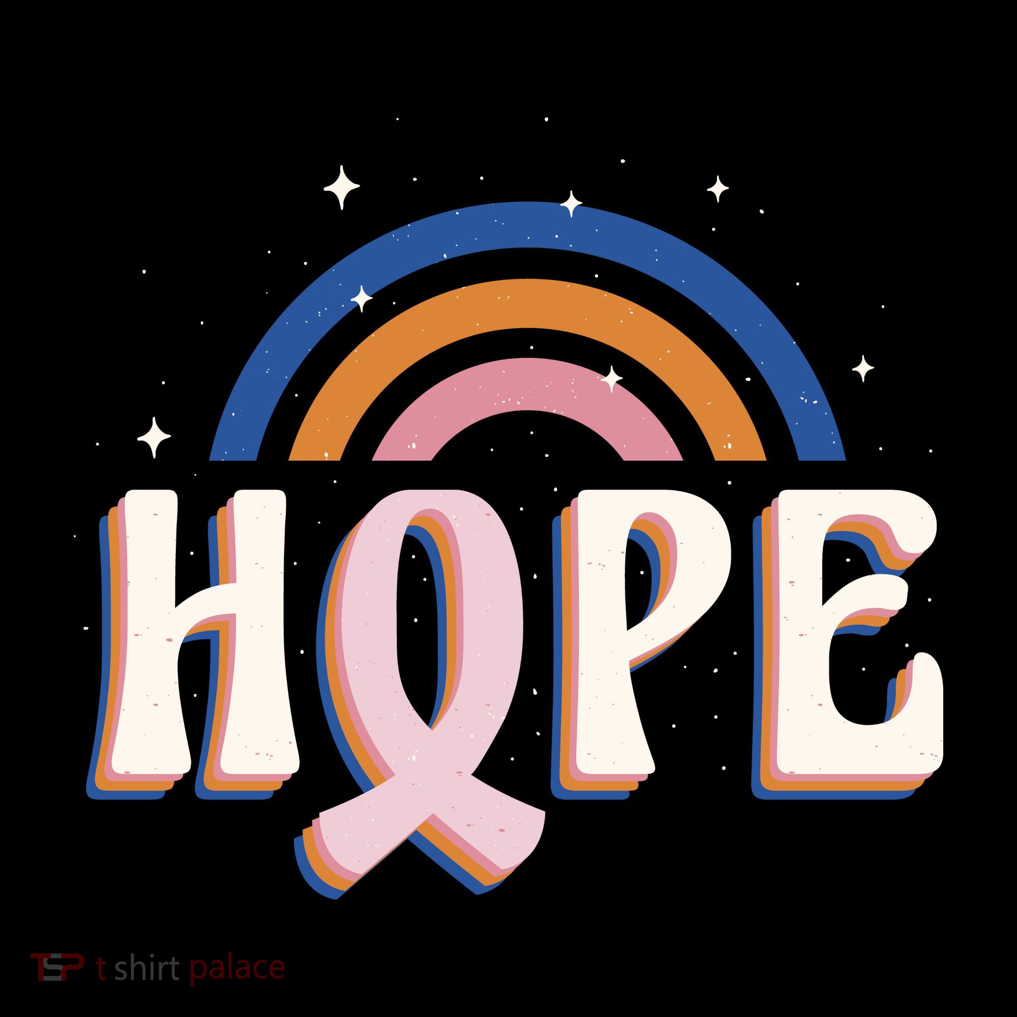 Hope Breast Cancer Awareness Rainbow Mousepad