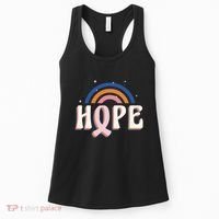 Hope Breast Cancer Awareness Rainbow Women's Tank Top thumb 0
