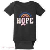 Hope Breast Cancer Awareness Rainbow Baby Bodysuit thumb 0