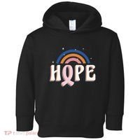 Hope Breast Cancer Awareness Rainbow Toddler Hoodie thumb 0