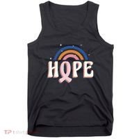 Hope Breast Cancer Awareness Rainbow Tank Top thumb 0