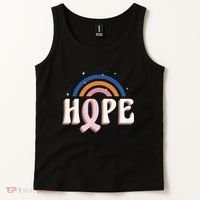 Hope Breast Cancer Awareness Rainbow Tank Top thumb 2