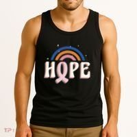 Hope Breast Cancer Awareness Rainbow Tank Top thumb 3