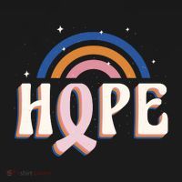 Hope Breast Cancer Awareness Rainbow Tank Top thumb 6