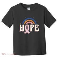 Hope Breast Cancer Awareness Rainbow Toddler T-Shirt thumb 0