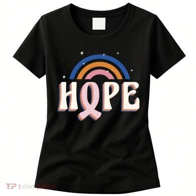Hope Breast Cancer Awareness Rainbow Women's T-Shirt