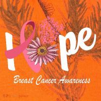 Hope Breast Cancer Awareness Flower Ribbon Kati Licensed 12" Camo Cuffed Beanie thumb 2