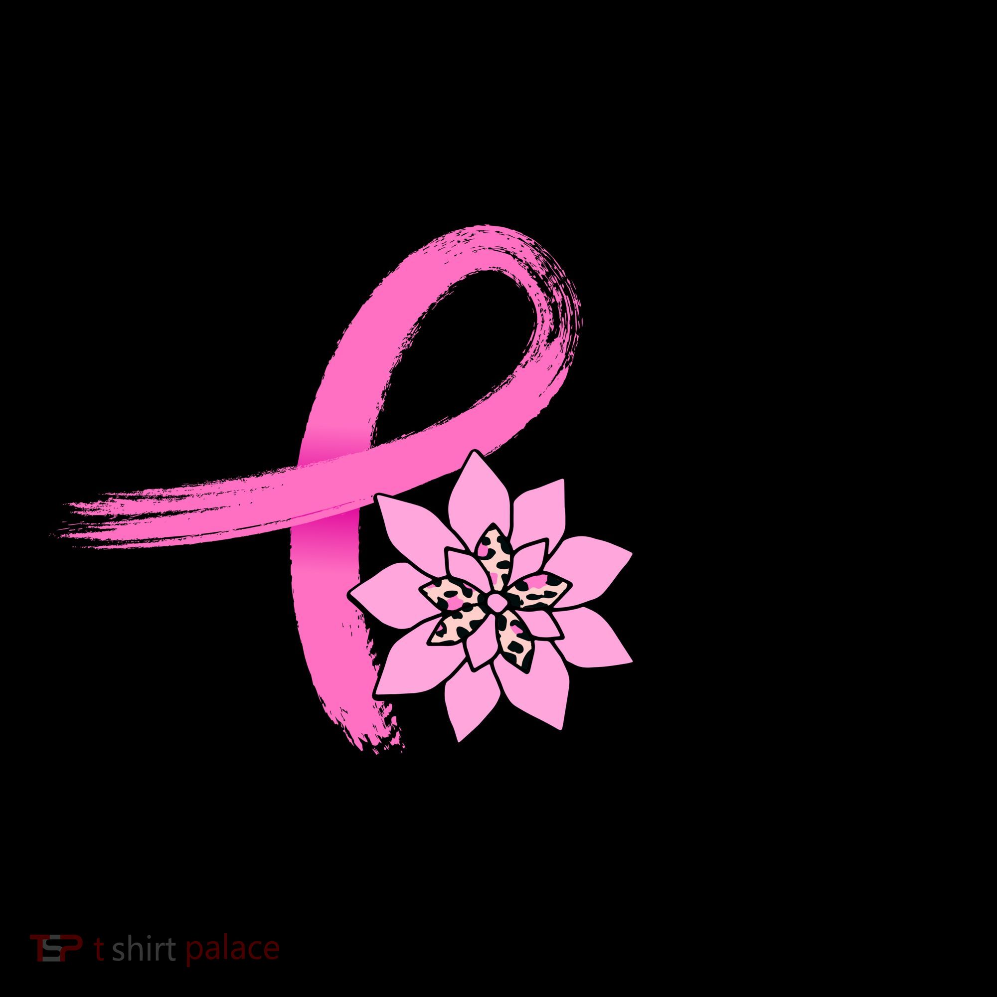 Hope Breast Cancer Awareness Ribbon Flower Coffee Mug