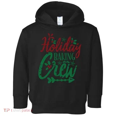 Holiday Baking Crew Toddler Hoodie