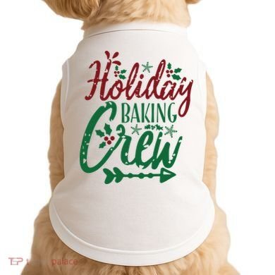 Holiday Baking Crew Doggie Tank