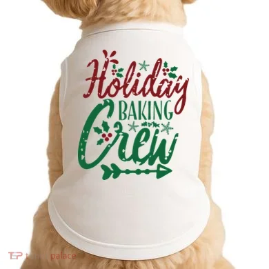 Holiday Baking Crew Doggie Tank