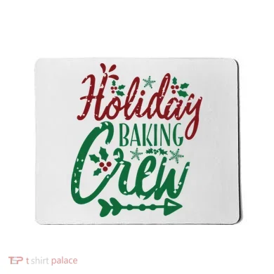 Holiday Baking Crew Mousepad