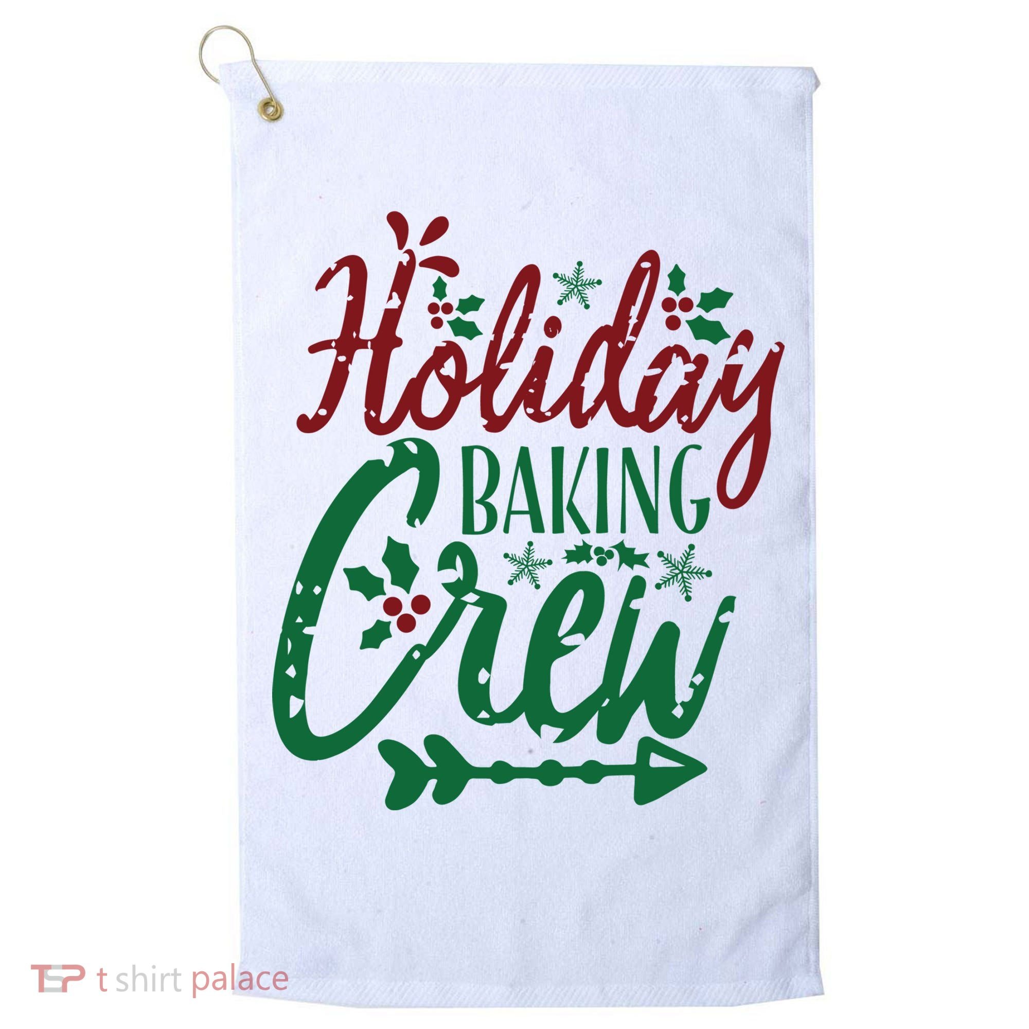 Holiday Baking Crew Golf Towel
