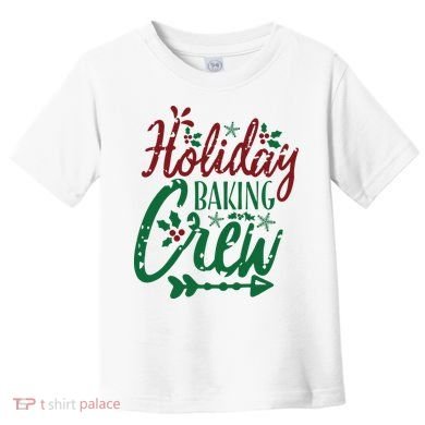 Holiday Baking Crew Toddler T-Shirt