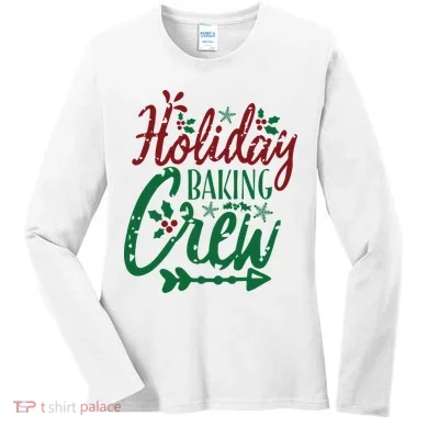 Holiday Baking Crew Women's Long Sleeve Shirt