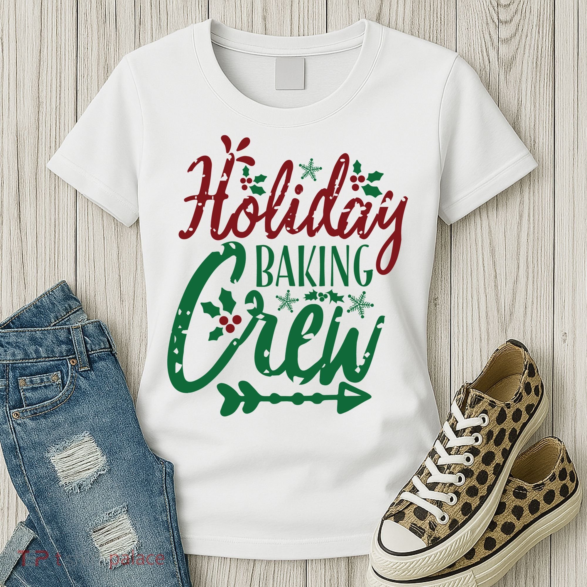 Holiday Baking Crew Women's T-Shirt