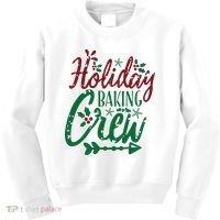 Holiday Baking Crew Kids Sweatshirt thumb 0