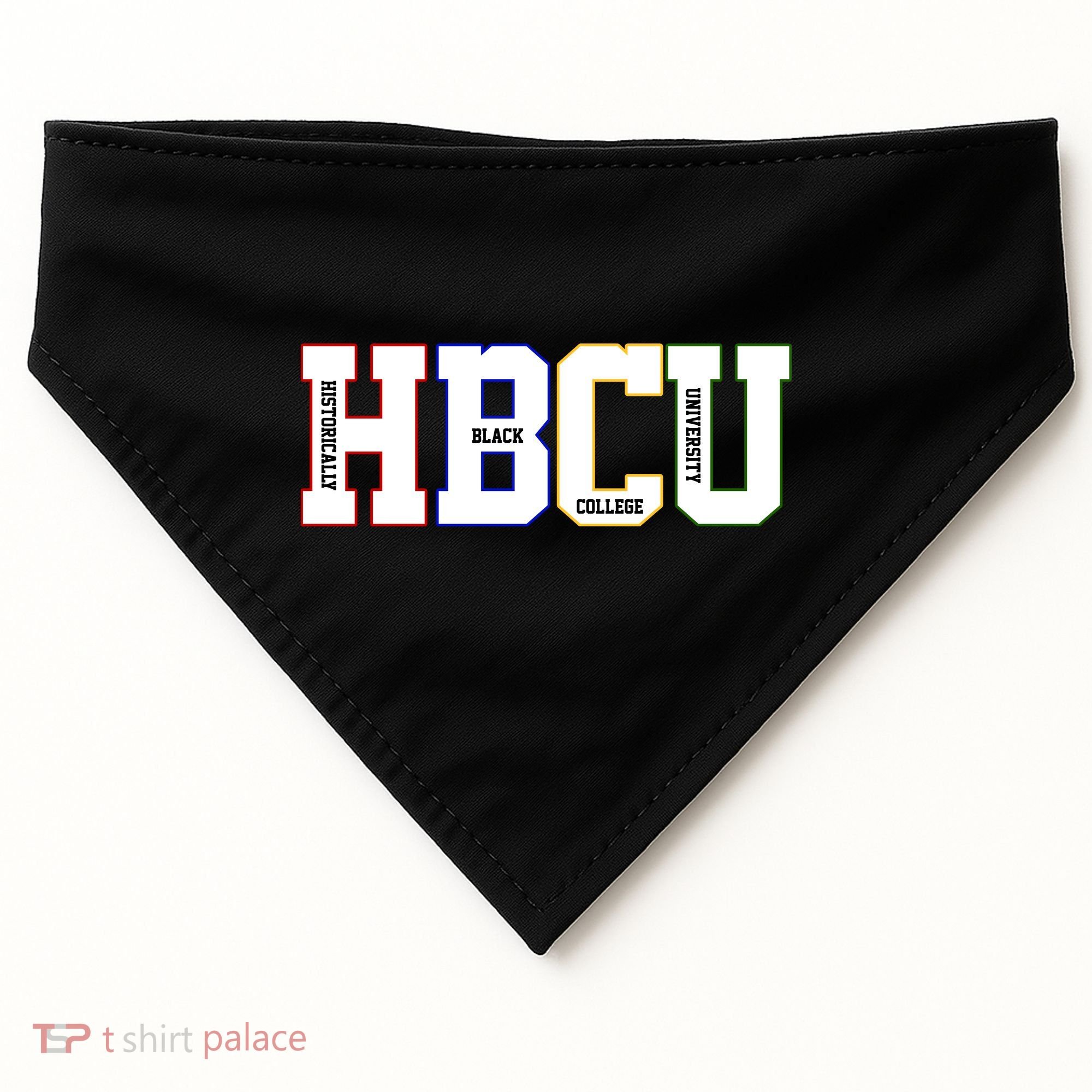 Historically Black College University Student HBCU USA-Made Doggie Bandana