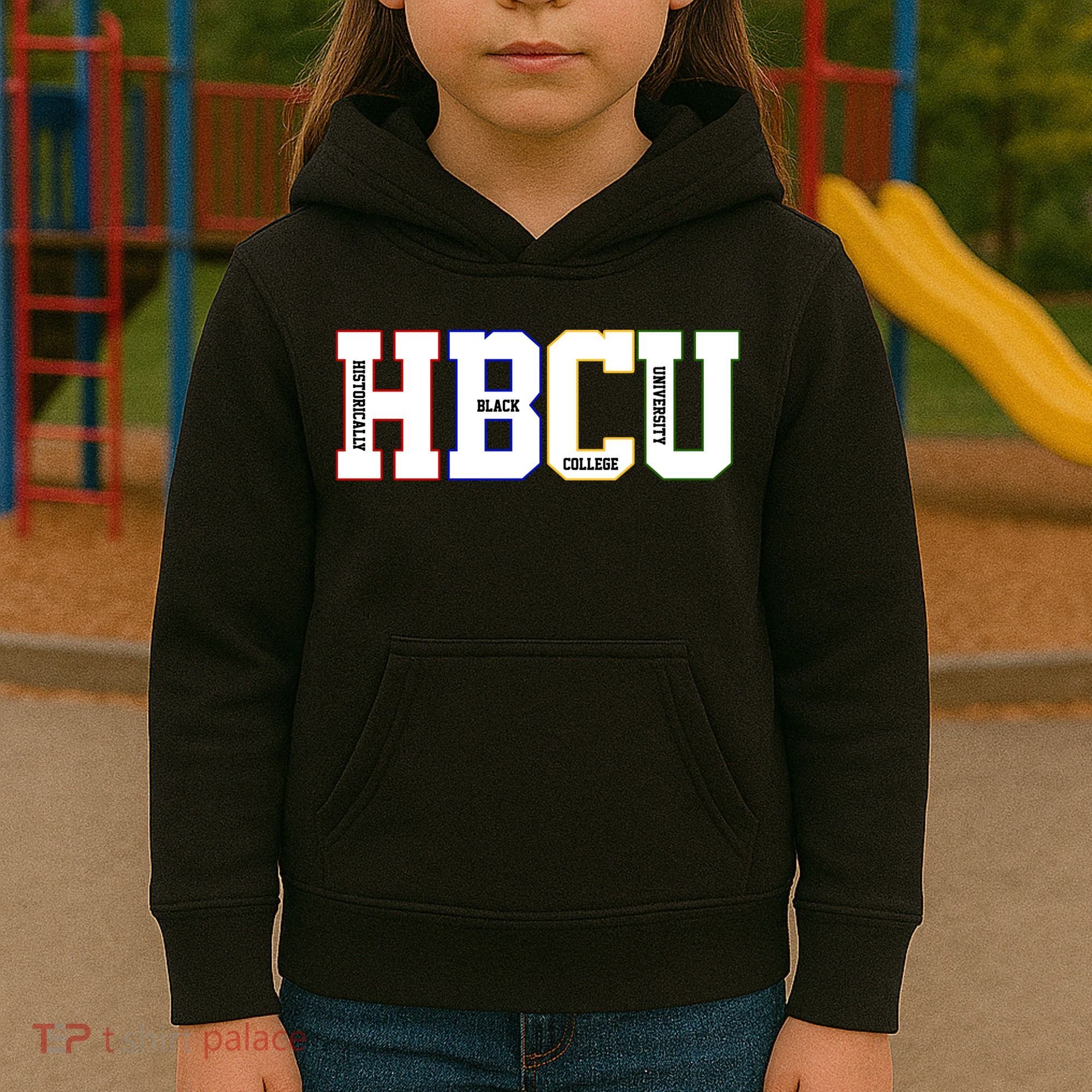 Historically Black College University Student HBCU Kids Hoodie