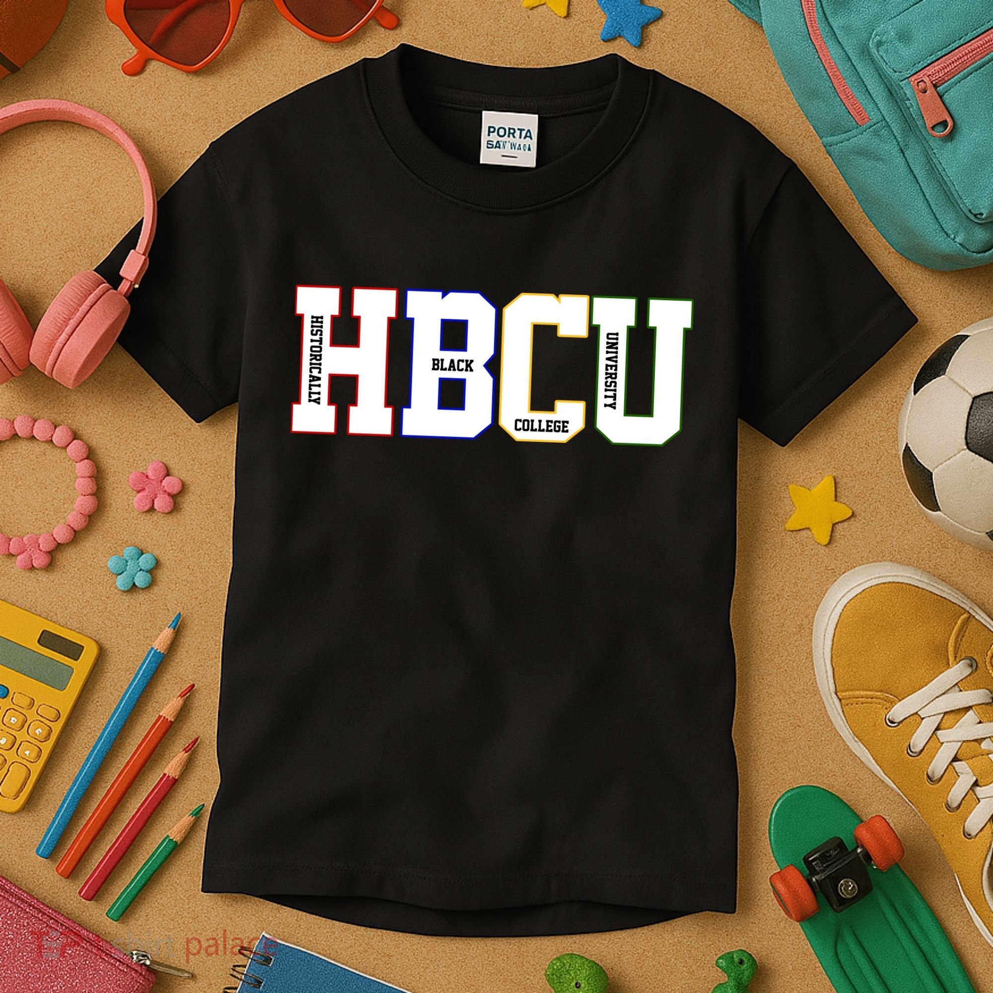 Historically Black College University Student HBCU Kids T-Shirt
