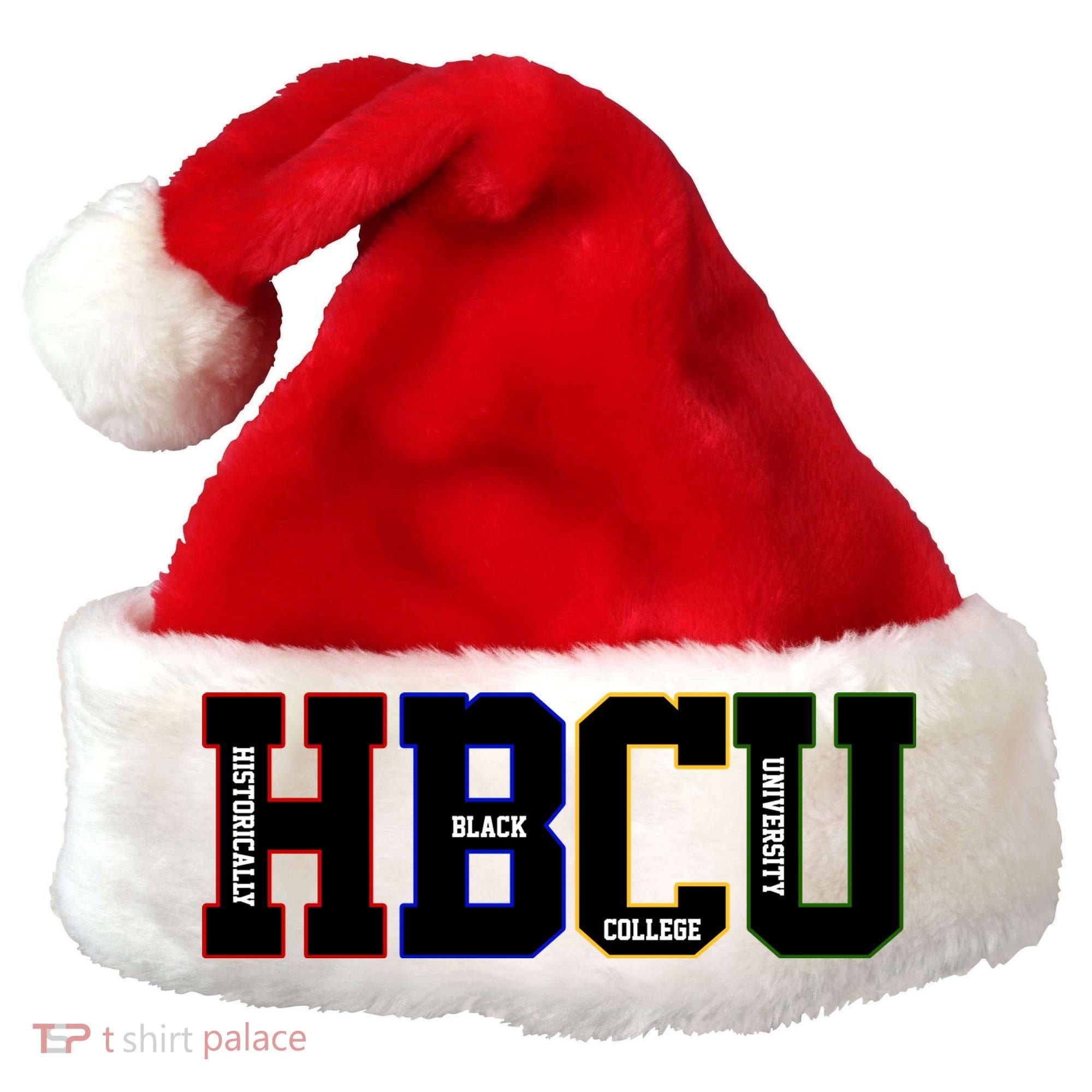 Historically Black College University Student HBCU Santa Hat