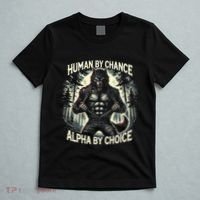 Human By Chance Alpha By Choice Alpha Wolf T-Shirt thumb 5