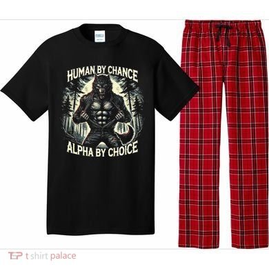 Human By Chance Alpha By Choice Alpha Wolf Pajama Set