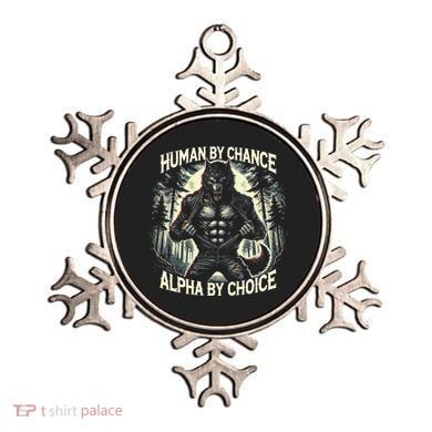 Human By Chance Alpha By Choice Alpha Wolf Ornament