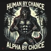 Human By Chance Alpha By Choice Alpha Wolf Women's T-Shirt thumb 6