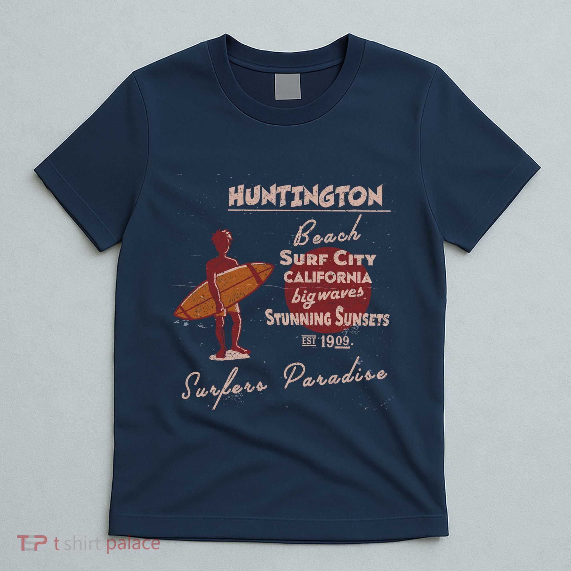 Huntington Beach California Vintage T-Shirt
