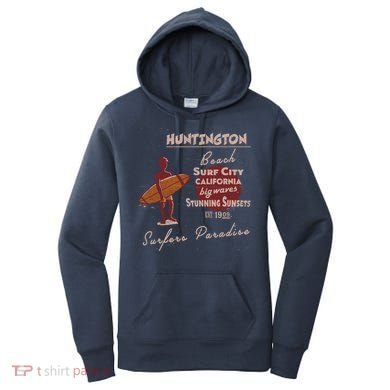 Huntington Beach California Vintage Women's Hoodie