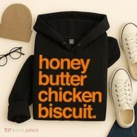 Honey Butter Chicken Biscuit Texas Pride Hoodie thumb 4