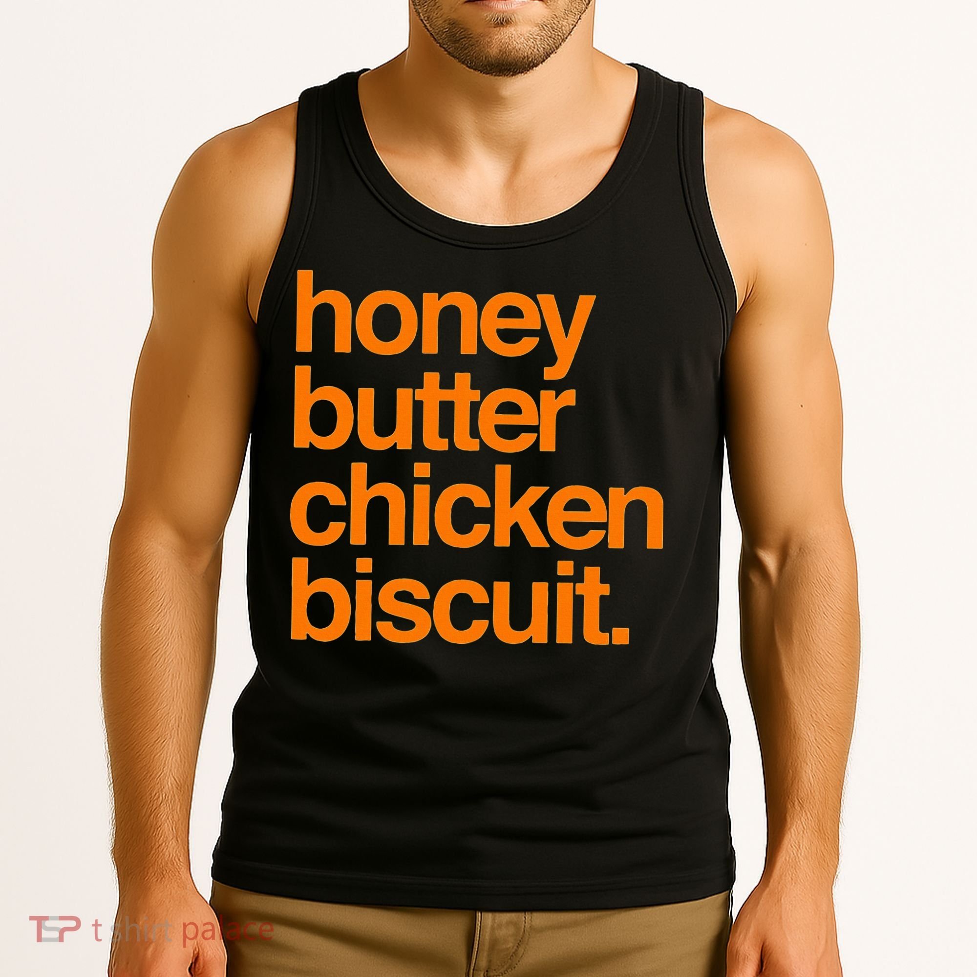 Honey Butter Chicken Biscuit Texas Pride Tank Top