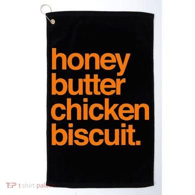 Honey Butter Chicken Biscuit Texas Pride Golf Towel