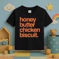 Honey Butter Chicken Biscuit Texas Pride Toddler T-Shirt thumb 3