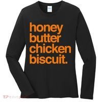 Honey Butter Chicken Biscuit Texas Pride Women's Long Sleeve Shirt thumb 0
