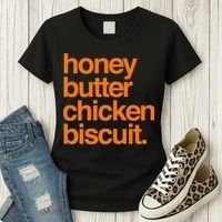 Honey Butter Chicken Biscuit Texas Pride Women's T-Shirt thumb 3