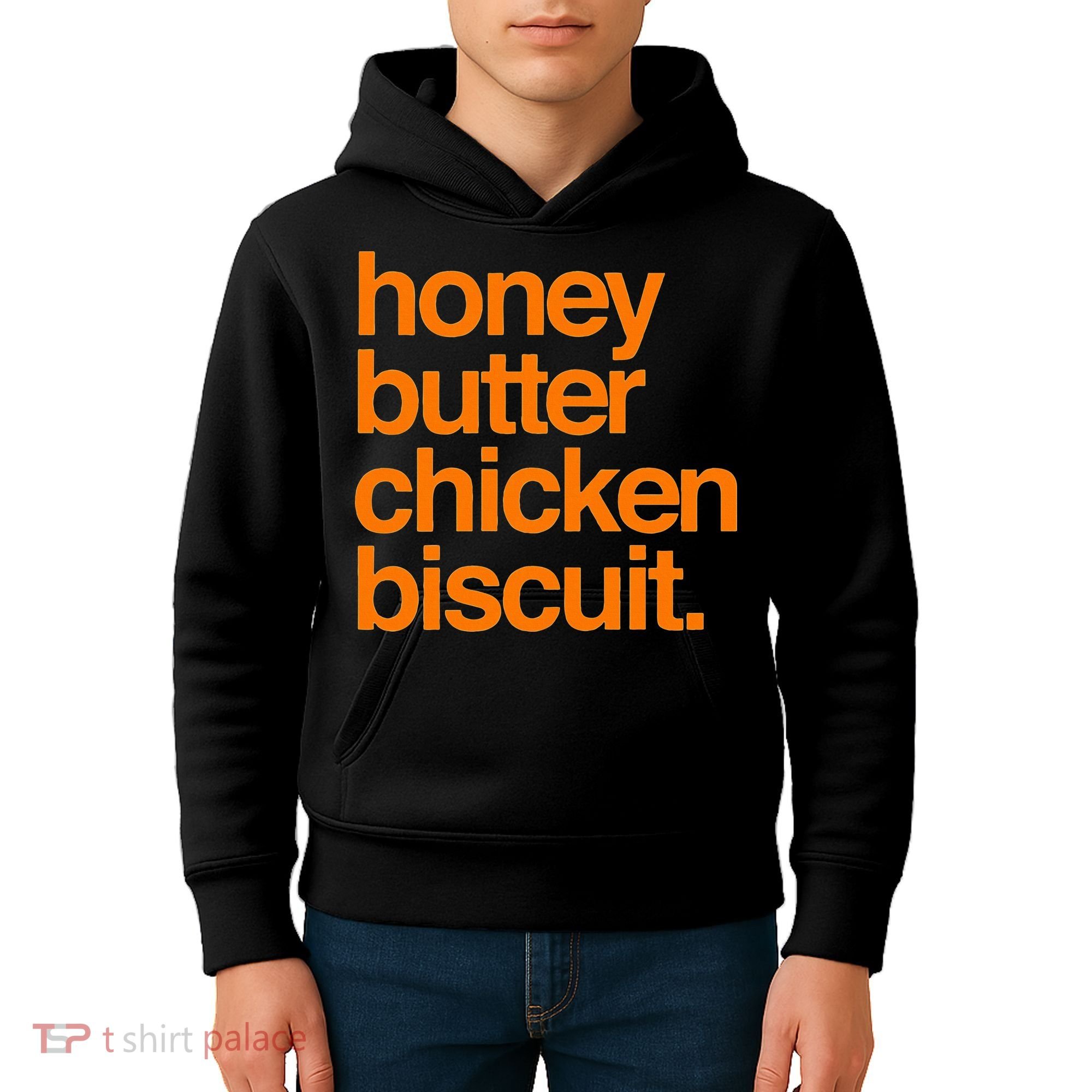 Honey Butter Chicken Biscuit Texas Pride Kids Hoodie