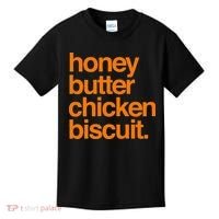 Honey Butter Chicken Biscuit Texas Pride Kids T-Shirt thumb 0