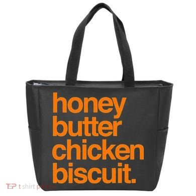 Honey Butter Chicken Biscuit Texas Pride Tote Bag