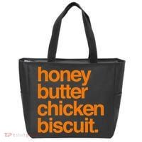 Honey Butter Chicken Biscuit Texas Pride Tote Bag thumb 0