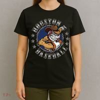 Houston Baseball Cartoon T-Shirt thumb 4