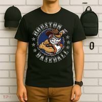 Houston Baseball Cartoon T-Shirt thumb 6