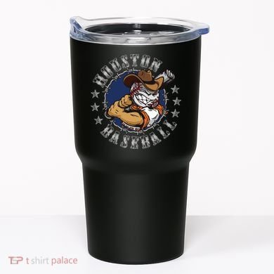 Houston Baseball Cartoon Tumbler