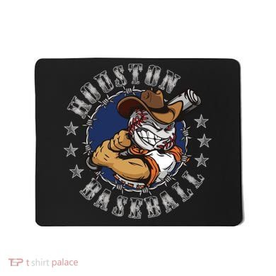 Houston Baseball Cartoon Mousepad